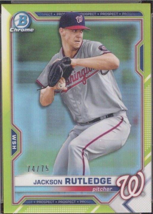 Jackson Rutledge [Yellow Refractor] #BCP-103
