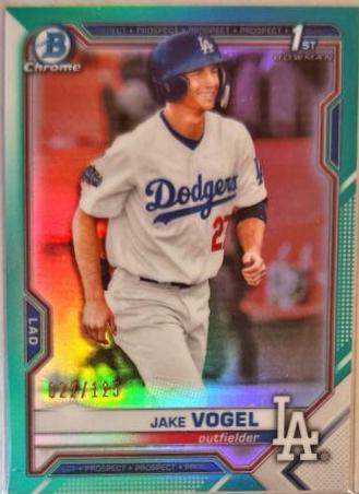 Jake Vogel [Aqua Refractor] #BCP-59