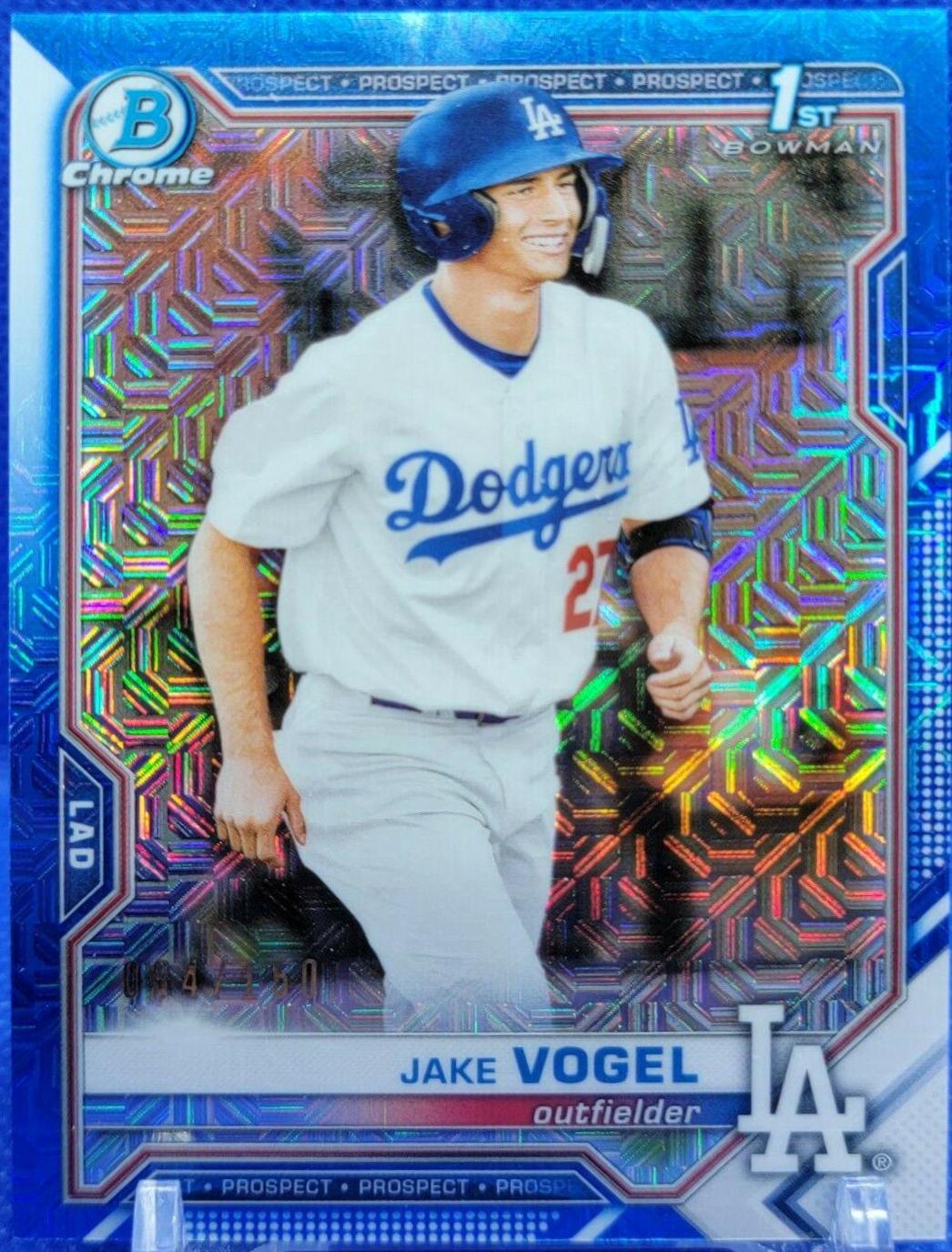 Jake Vogel [Blue Refractor] #BCP-59