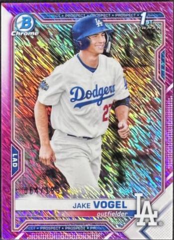 Jake Vogel [Fuchsia Shimmer Refractor] #BCP-59