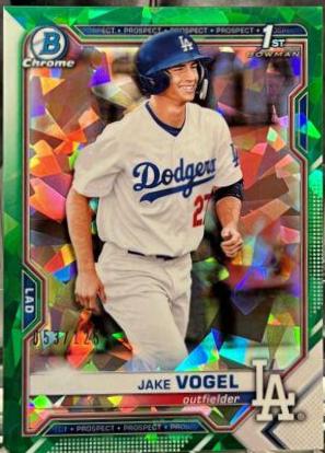 Jake Vogel [Green Refractor] #BCP-59