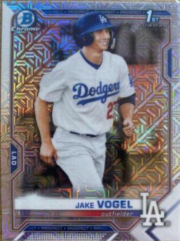Jake Vogel [Purple Refractor Mega Box Mojo] #BCP-59