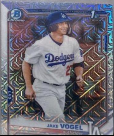 Jake Vogel [Yellow Refractor Mega Box Mojo] #BCP-59