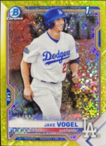 Jake Vogel [Yellow Refractor] #BCP-59