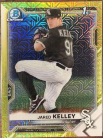 Jared Kelley [Yellow Refractor Mega Box Mojo] #BCP-106