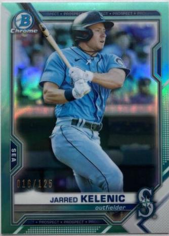 Jarred Kelenic [Aqua Refractor] #BCP-102