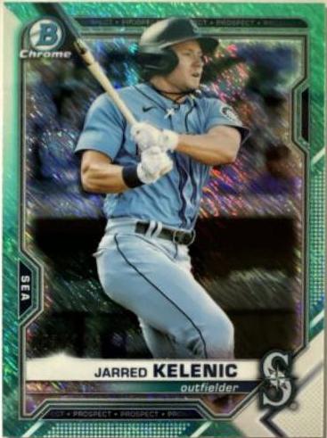 Jarred Kelenic [Aqua Shimmer Refractor] #BCP-102