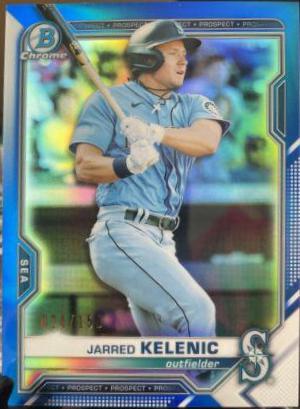 Jarred Kelenic [Blue Refractor] #BCP-102