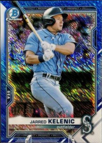 Jarred Kelenic [Blue Shimmer Refractor] #BCP-102