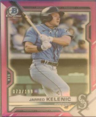 Jarred Kelenic [Fuchsia Refractor] #BCP-102