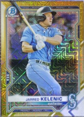 Jarred Kelenic [Gold Refractor Mega Box Mojo] #BCP-102