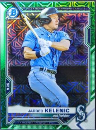 Jarred Kelenic [Green Refractor Mega Box Mojo] #BCP-102