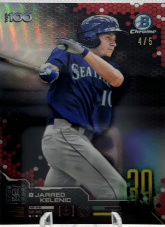 Jarred Kelenic [Red Refractor] #BCP-102