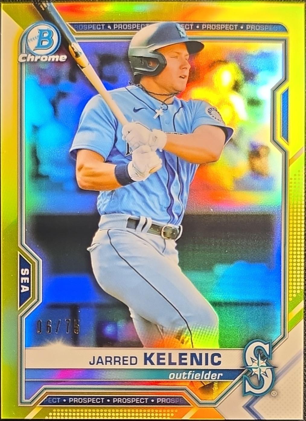 Jarred Kelenic [Yellow Refractor] #BCP-102