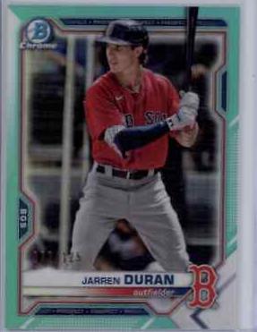 Jarren Duran [Aqua Refractor] #BCP-135