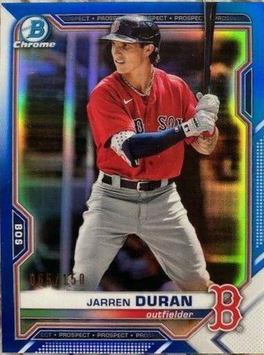 Jarren Duran [Blue Refractor] #BCP-135