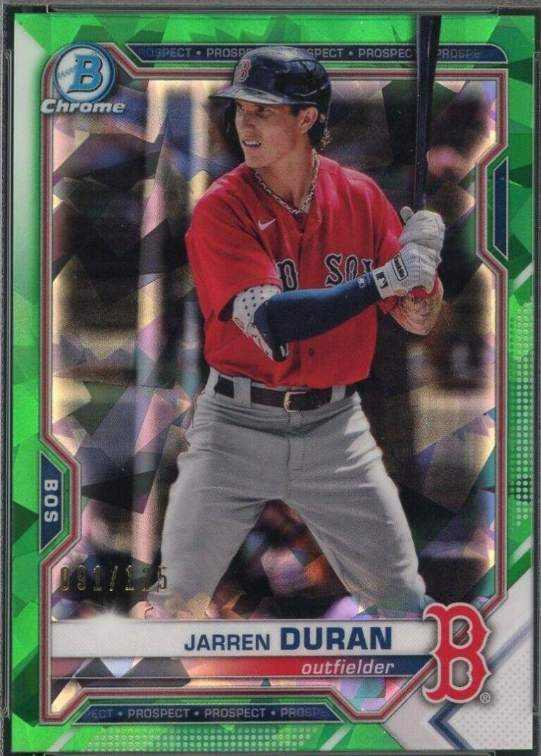 Jarren Duran [Green Refractor] #BCP-135