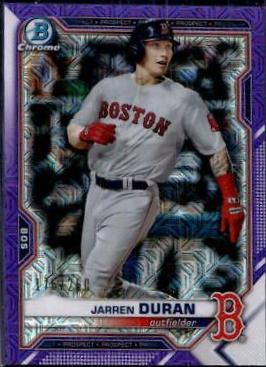 Jarren Duran [Purple Refractor Mega Box Mojo] #BCP-135