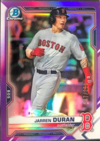 Jarren Duran [Purple Refractor] #BCP-135