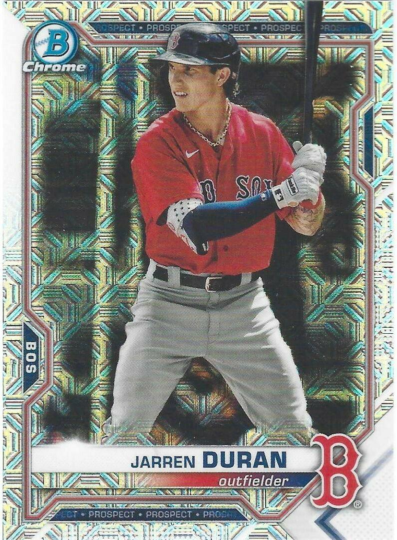 Jarren Duran [Red Refractor] #BCP-135
