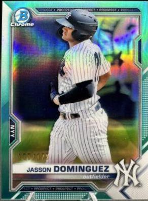 Jasson Dominguez [Aqua Refractor] #BCP-13
