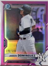 Jasson Dominguez [Fuchsia Refractor] #BCP-13