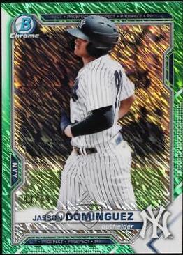 Jasson Dominguez [Green Refractor] #BCP-13