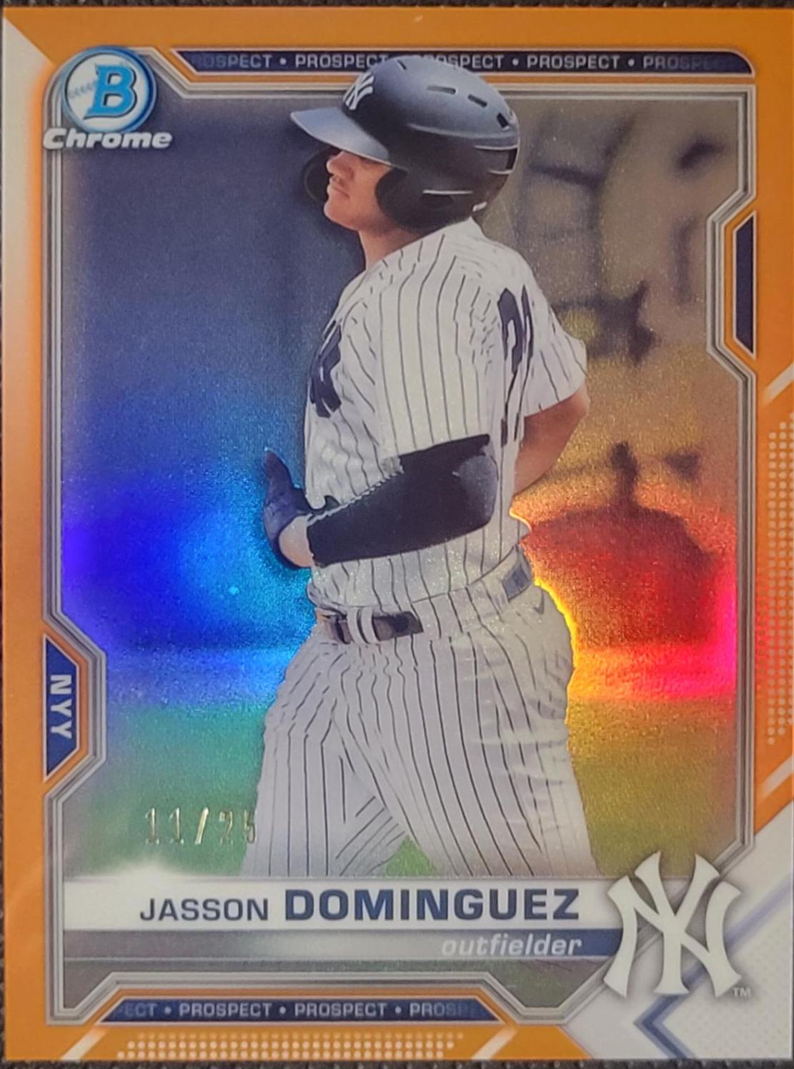 Jasson Dominguez [Orange Refractor] #BCP-13
