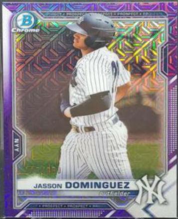 Jasson Dominguez [Purple Refractor Mega Box Mojo] #BCP-13