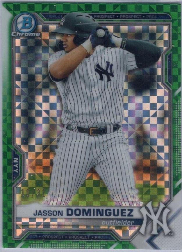 Jasson Dominguez [X Green Xfractor] #BCP-213