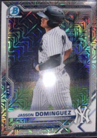 Jasson Dominguez [Yellow Refractor Mega Box Mojo] #BCP-13