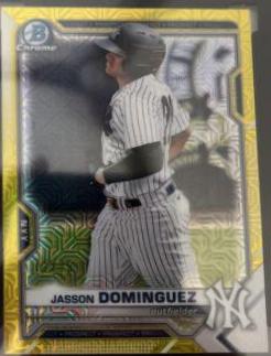 Jasson Dominguez [Yellow Refractor] #BCP-13