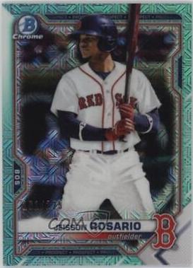 Jeisson Rosario [Aqua Refractor Mega Box Mojo] #BCP-37