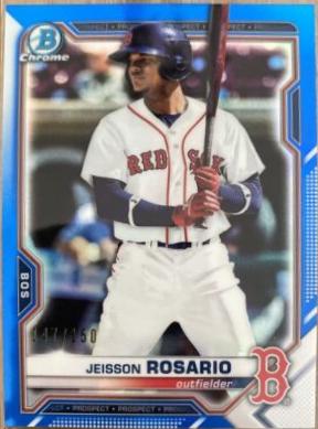Jeisson Rosario [Blue Refractor] #BCP-37