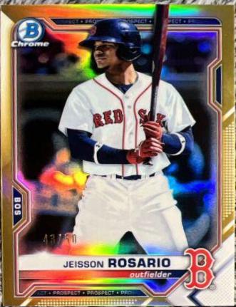 Jeisson Rosario [Gold Refractor] #BCP-37