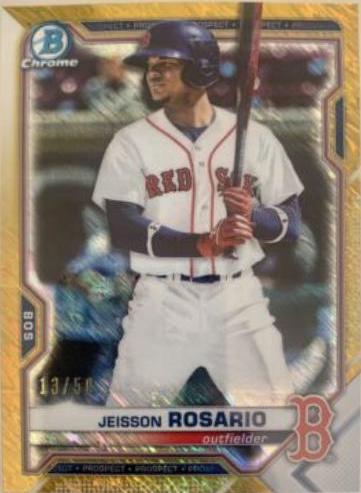 Jeisson Rosario [Gold Shimmer Refractor] #BCP-37