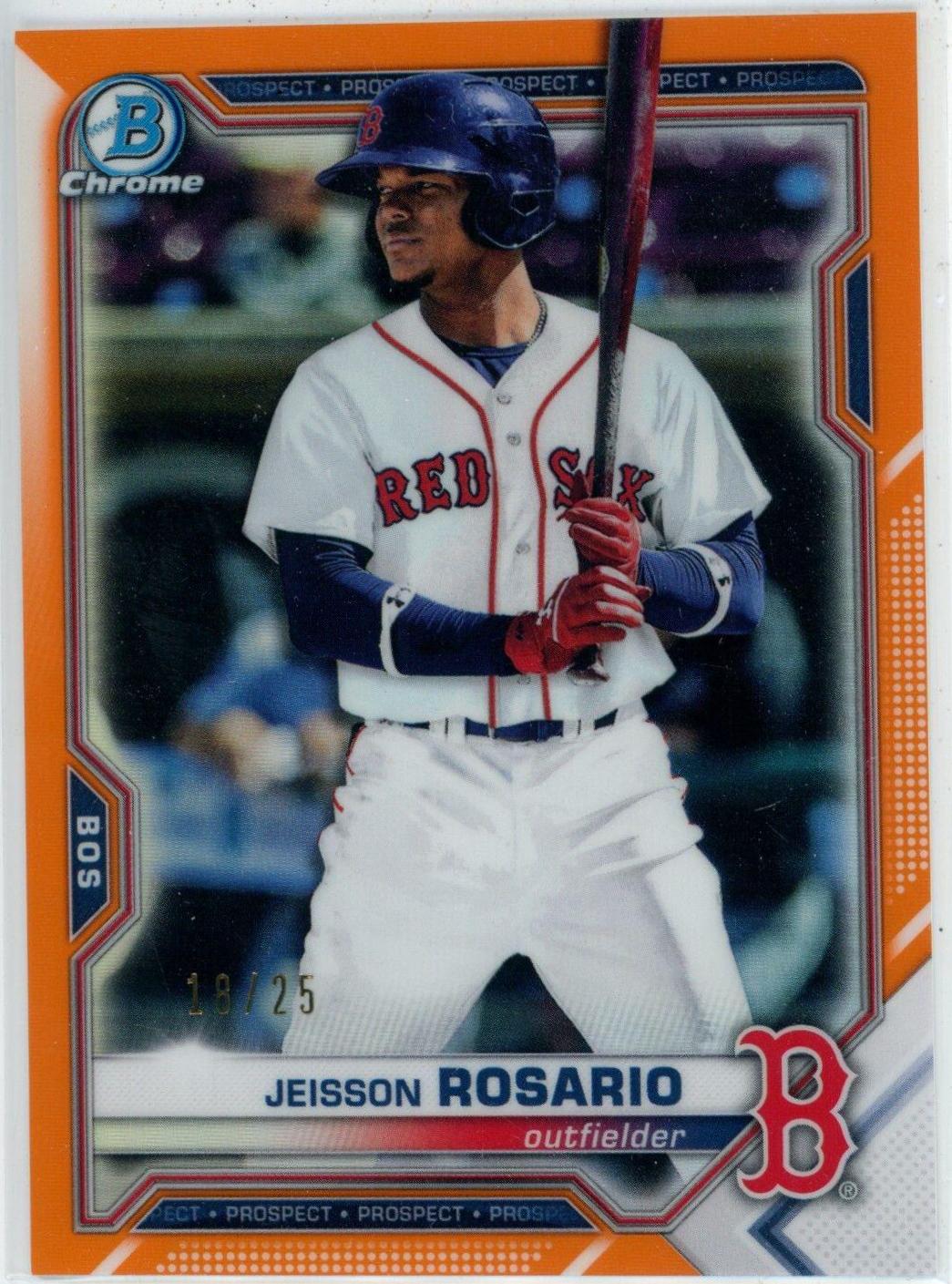 Jeisson Rosario [Orange Refractor] #BCP-37