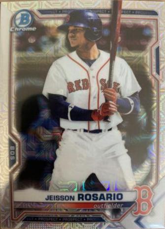 Jeisson Rosario [Yellow Refractor Mega Box Mojo] #BCP-37