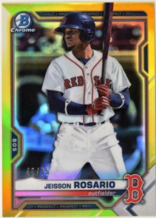 Jeisson Rosario [Yellow Refractor] #BCP-37