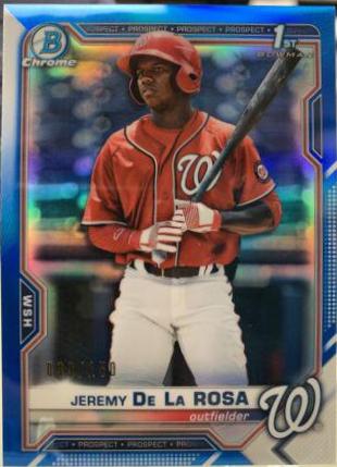 Jeremy De La Rosa [Blue Refractor] #BCP-25