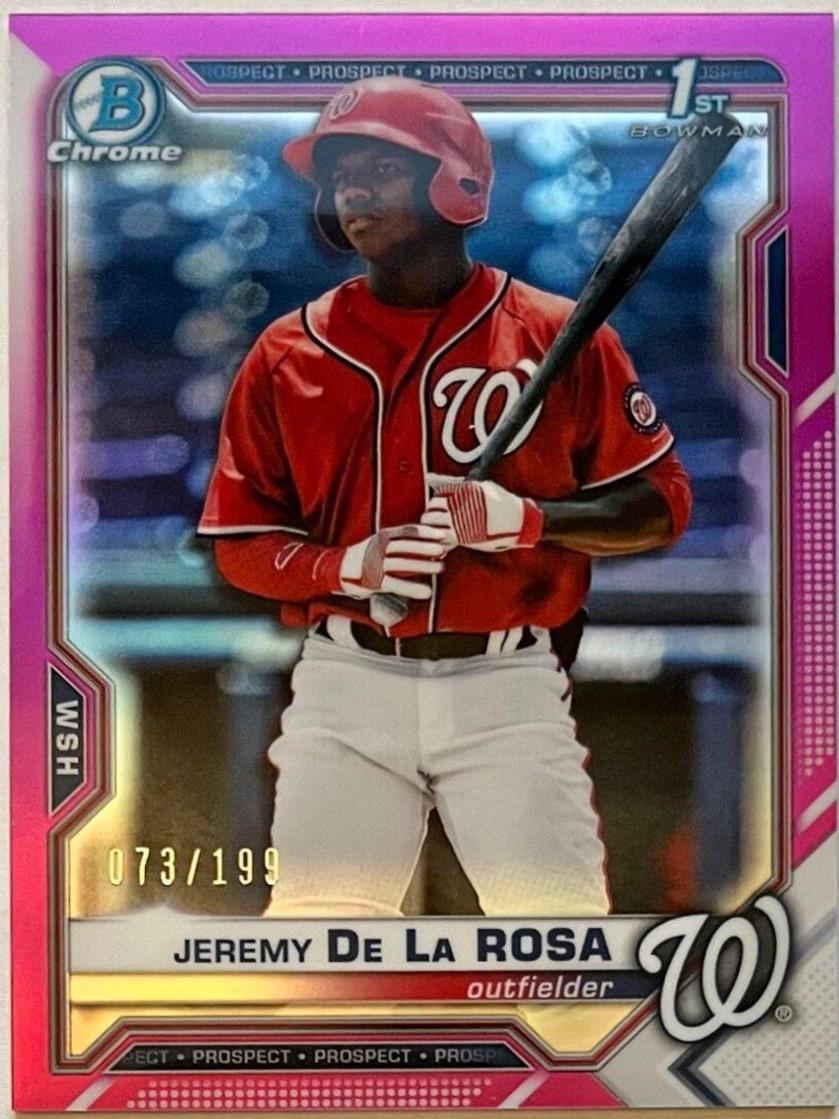 Jeremy De La Rosa [Fuchsia Refractor] #BCP-25