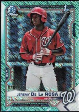 Jeremy De La Rosa [Fuchsia Shimmer Refractor] #BCP-25