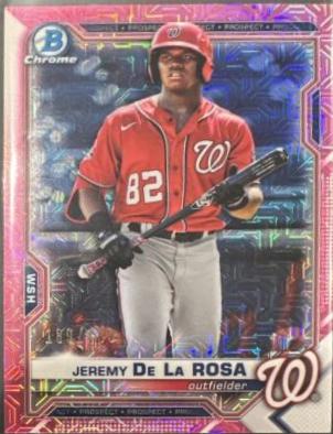 Jeremy De La Rosa [Pink Refractor Mega Box Mojo] #BCP-25