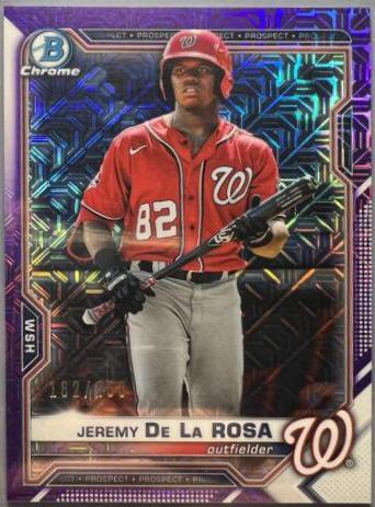 Jeremy De La Rosa [Purple Refractor] #BCP-25