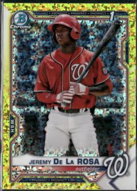 Jeremy De La Rosa [Yellow Refractor] #BCP-25