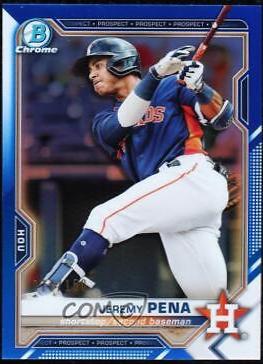 Jeremy Pena [Blue Refractor] #BCP-11