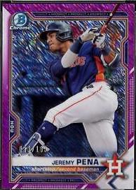 Jeremy Pena [Fuchsia Refractor] #BCP-11