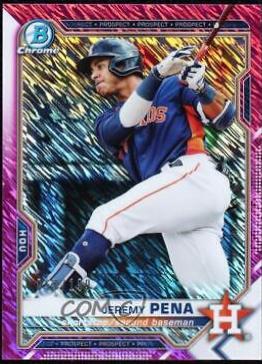 Jeremy Pena [Fuchsia Shimmer Refractor] #BCP-11