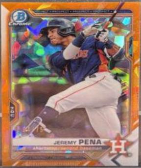 Jeremy Pena [Orange Refractor] #BCP-11