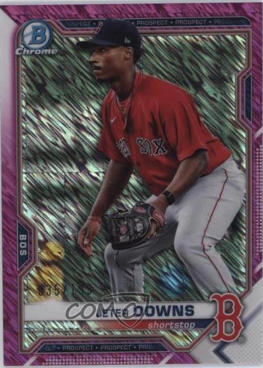Jeter Downs [Fuchsia Shimmer Refractor] #BCP-107
